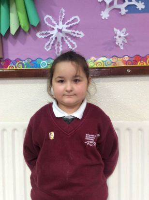 Jade wins Bank of Ireland Castlederg Colouring Competition