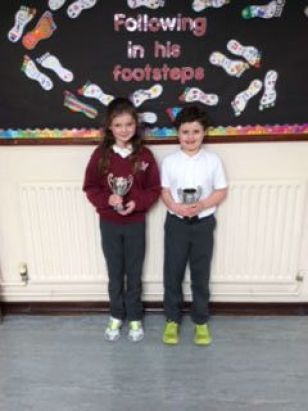Cara and Fionn are Spelling Bee Champions 2016