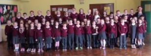P3 P4 Choir Finish First Place in Strabane Feis.